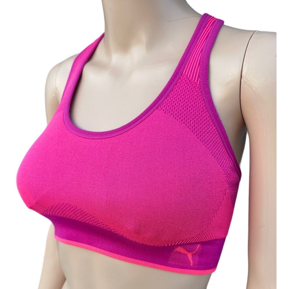 PUMA Pink Top Women Sz M Gently Used